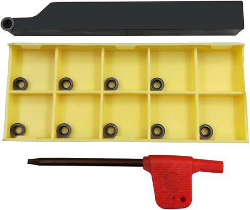 5/8 "القطع الأيمن CNC مخرطة كربيد Excircle فهرسة أداة تحول حامل بت مجموعة MWLNR1616H08 مع 10 قطع WNMG432 WNMG080408 إدراجات كربيد قابلة للفهرسة لصلابة الفولاذ in Kuwait