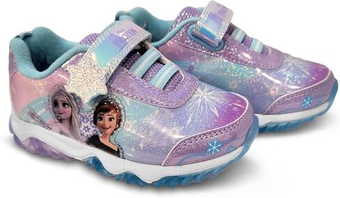 Disney Frozen 2 Girl's Lighted Athletic Sneaker (Toddler/Little Kid) in Kuwait