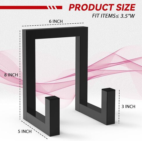 حامل لوحة كبير مقاس 8 بوصات للعرض، حامل إطار معدني، حامل عرض حامل اللوحة، حامل صور على سطح الطاولة المزخرف للصور، اللوحة، حامل الصور (أسود) in Kuwait
