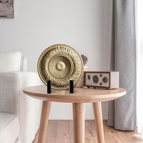 حامل لوحة كبير مقاس 8 بوصات للعرض، حامل إطار معدني، حامل عرض حامل اللوحة، حامل صور على سطح الطاولة المزخرف للصور، اللوحة، حامل الصور (أسود) in Kuwait