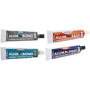 Hy-Poxy H-450 Alumbond 6.5 oz Aluminum Putty Repair Kit