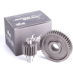Glixal High Performance Secondary Transmission Gear, GY6 49cc 50cc Chinese Scooter Racing Final Drive Gear Set 139QMB 1P39QMB Moped ATV Go Kart (17T/49T)