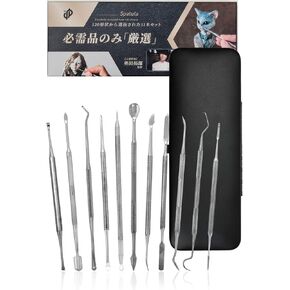 [Only Essential Tools] Clay Sculpting Tools [Video Explanation Included] Clay Sculpting Resin Ceramics Modeling kit Carving Silicone polimer