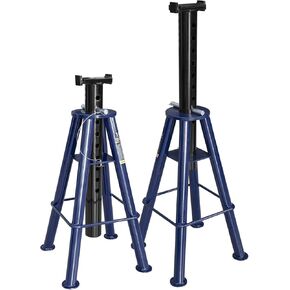 TCE 22 Ton (44,000 lb) Capacity Heavy Duty Steel Jack Stands, 2 Pack, T70072 , Blue