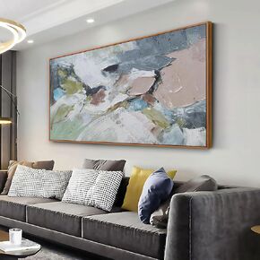 Framed Wall Art Large Oil Painting Flowers Wall Art Plant Wall Decor Pictures For Bedroom White Red Floral Modern Canvas Wall Decorations Artwork For Living Room Dinning Room Home Office 30 X 60 Inch
