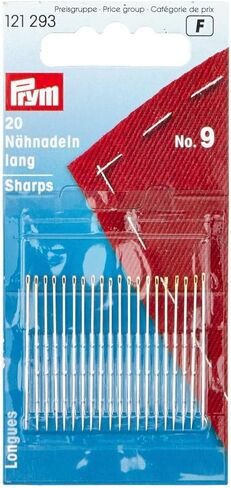 Prym Hand Sewing Needles, 4.5 x 2 x 0.2 cm, Silver in Saudi Arabia
