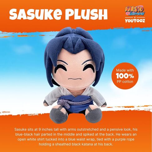 Youtooz Naruto Plush 9" Inch, Collectible Uzumaki Naruto Plushie from Anime Naruto Shippuden by Youtooz Plush Collection in Saudi Arabia