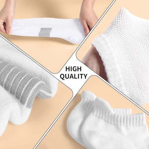 جوارب Trifabricy للكاحل للنساء، جوارب مبطنة منخفضة القطع بدون عرض، جوارب نسائية مع عروة للكعب، جوارب رياضية للجري in Kuwait