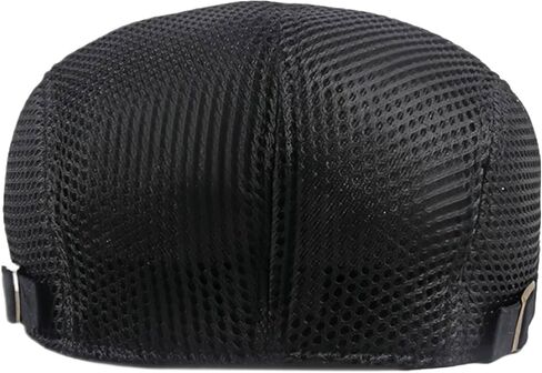 RICHTOER Men Breathable Mesh Summer Hat Newsboy Beret Ivy Cap Cabbie Flat Cap in Saudi Arabia