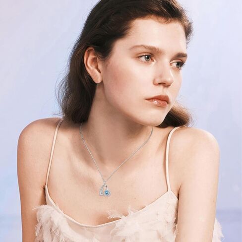 Sea Turtle/Dolphin/Octopus Necklace for Women 925 Sterling Silver Ocean Animal Pendant Necklace Jewelry Birthday Ocean Themed Gifts for Ocean Lovers in Saudi Arabia