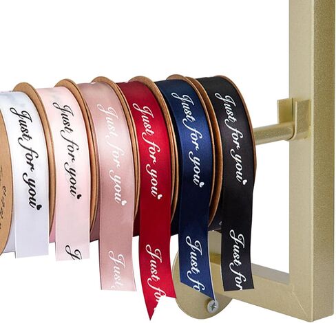 Ribbon Storage Organizer,Wall Mounted Ribbon Organizer,Wrapping Paper Rack,7-Layer Metal Ribbon Storage for Craft Room,Flower Shop,Gift Wrapping Paper in Saudi Arabia