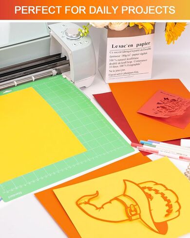 Cardstock 8.5x11 Inch Colored Paper, 5 Colors 120 Sheets Card Stock, Cardstock Paper for Scrapbooking, DIY Crafts, Assorted Cards Making (92LB Cover/250GSM) in Saudi Arabia