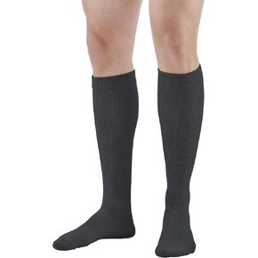 Ames Walker AW Styles 120/125/150 Coolmax 20-30 mmHg Firm Compression Knee High Socks Black Medium