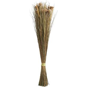 Deco 79 Dried Plant Grass Handmade Home Decor Natural Foliage Tall Branch Bouquet Natural Dried Foliage, Foliage for Decoration 8" x 9" x 38", Brown