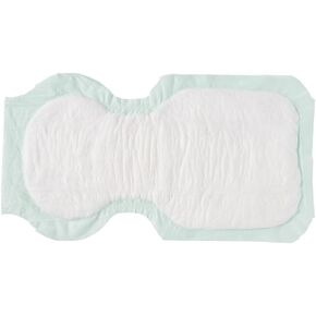 Cardinal Health™ Contoured Insert Pad, Wings™, Overnight Absorbency, Green, 14 x 27IN, Case of 48
