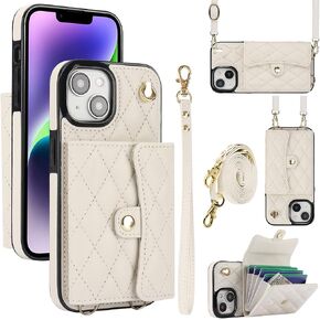 حافظة JYYVE لهاتف iPhone 15 Plus مقاس 6.7 بوصة، غطاء حماية عصري لهاتف iPhone 15 Plus (أسود) in Kuwait