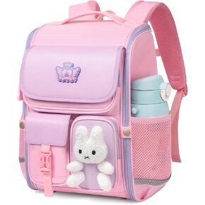 حقيبة ظهر VNINE للأطفال حقيبة ظهر للطلاب الابتدائية للبنين والبنات خفيفة الوزن للأطفال الصغار وحقائب كتب مدرسية سوداء مقاومة للماء للرعاية النهارية in Kuwait