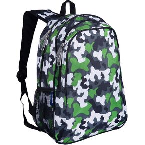 Wildkin 15-Inch Kids Backpack for Boys & Girls, Perfect for Early Elementary Daycare School Travel, Features Padded Back & Adjustable Strap (Transportation)