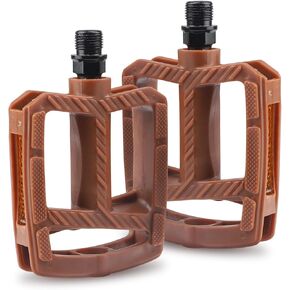 ZUKKA Bike Pedals 9/16" Bicycle Pedals Non-Slip Mountain Bike Pedals Bicycle Platform Pedals for Mountain Bike, Kids Bike, Cruiser Bike
