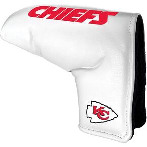 Team Golf NFL Team Golf NFL Tour Blade Putter Cover (White), Fits Most Blade Putters, Scotty Cameron, Taylormade, Odyssey, Titleist, Ping, Callaway