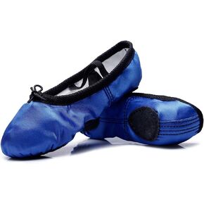 MSMAX Girls Ballet Shoes Satin Performa Dance Slippers for Kids in Kuwait