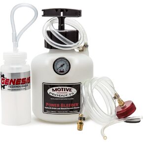 Black Label Aluminum European Power Bleeder & Genesis Technologies Cable Mount Bleeder Bottle