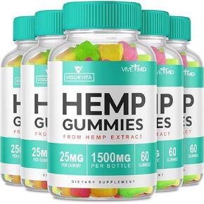 Vigorvita Gummies for Men Hemp Gummies Mens Supplement Gummy Vitamin Gummies Men Vigor Vita Gummies for Men Vigorvita Gummies for Men Gummy Supplements Men's Health Supplements (5 Pack) in Kuwait