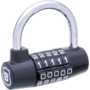 Brinks 2-7/8in Small U-Bar Resettable Combination Padlock