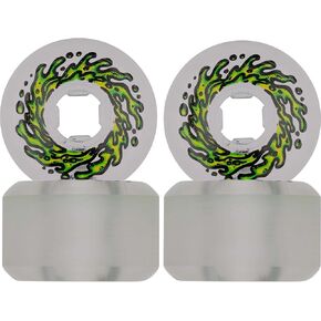 53mm Mirror Vomits Clear 99a Skateboard Wheels