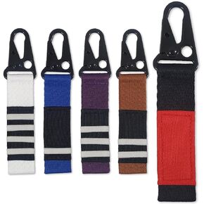 Jiu Jitsu Keychain BJJ Belt Promotion Gift Brazilian Jiu-Jitsu White Blue Purple Brown Black Belt Backpack Keyring