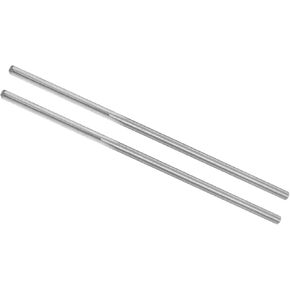 Chucking Reamer, 1.2mm Cutting Diameter 3 Flutes, C3/ K10 Tungsten Carbide Milling Cutter - (Applications: for Aluminum Copper Plastic Wood), 2-Pieces