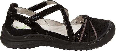 Jambu Womens Pine Mary Jane Flats Casual - Brown in Saudi Arabia