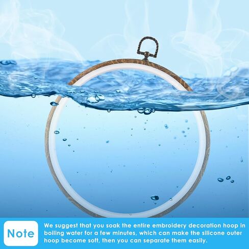 مجموعة تطريز ERKOON للمبتدئين، مجموعة خياطة يدوية للحرف الفنية، مجموعات للمبتدئين في الغرز المتقاطعة، مجموعات تطريز DIY مع أنماط وتعليمات وخيوط إبر الأطواق in Kuwait