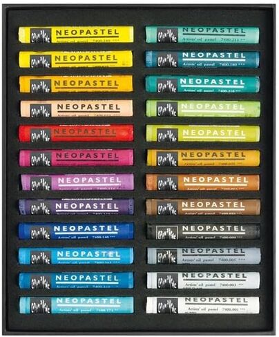 CREATIVE ART MATERIALS Caran D'ache Neopastel Oil Pastels Set/48 (7400.348) in Saudi Arabia