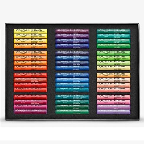 CREATIVE ART MATERIALS Caran D'ache Neopastel Oil Pastels Set/48 (7400.348) in Saudi Arabia