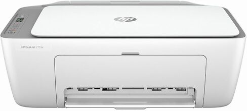 طابعة HP DeskJet 2855e اللاسلكية الكل في واحد ملونة نافثة للحبر، ماسح ضوئي، ناسخة، الأفضل للمنزل، 3 أشهر من الحبر (588S5A) in Saudi Arabia