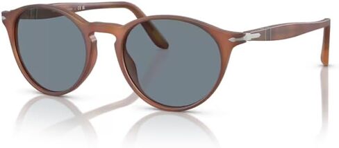 Persol PO3092SM Round Sunglasses for Men + BUNDLE With Designer iWear Complimentary Eyewear Kit in Saudi Arabia