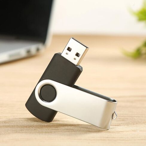 محركات أقراص فلاش 4 جيجا بايت، 5 عبوات، محرك فلاش Alihelan USB USB 2.0، محرك إبهام دوار، عصا ذاكرة U، محرك أقراص القفز مع مؤشر LED (5 ألوان مختلطة: أسود وأحمر وأرجواني وأصفر وأبيض، 4G) in Saudi Arabia