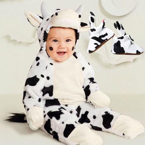 HsdsBebe Unisex Newborn Baby Cotton Booties Non-Slip Sole for Toddler Boys Girls Infant Winter Warm Fleece Cozy Socks Shoes in Kuwait