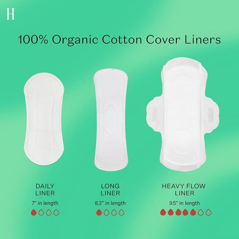 The Honey Pot Company - 120 ct - Herbal Panty Liners for Women - Everyday Liners - Infused w/Essential Oils for Cooling Effect & Organic Cotton Cover - Feminine Care - FSA & HSA Eligible in Kuwait