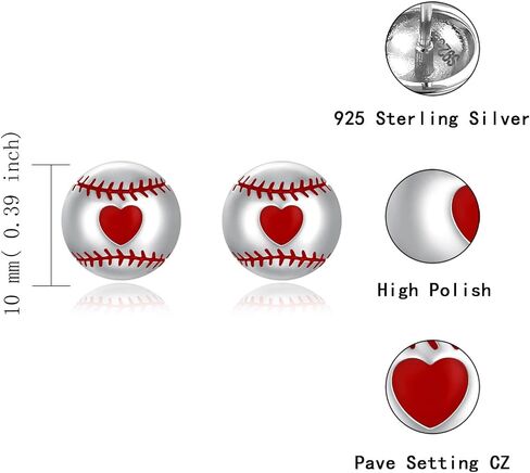 Soccer Ball Stud Earrings for Teens Girls: 925 Sterling Silver Soccer Ball Sports Ear Stud for Women Hypoallergenic Soccer Ball Earrings Sensitive Ears Sports Jewelry Gifts for Daughter in Saudi Arabia