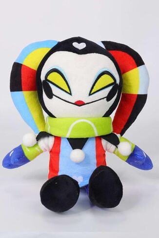 لعبة قطيفة مهرج من Oumelfs شيطان قطيفة بلوشيز شخصية محشوة على شكل حيوان وردي خنزير دمية أنيمي وسادة ناعمة للأطفال (قطيفة 1) in Kuwait