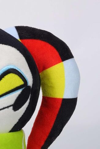 لعبة قطيفة مهرج من Oumelfs شيطان قطيفة بلوشيز شخصية محشوة على شكل حيوان وردي خنزير دمية أنيمي وسادة ناعمة للأطفال (قطيفة 1) in Kuwait