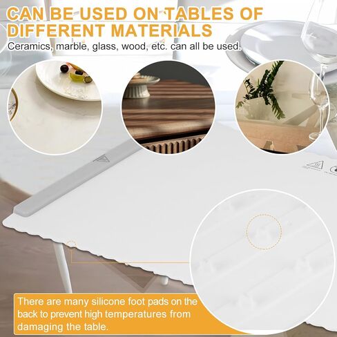 صينية تسخين الطعام الكهربائية القابلة للطي مقاس 24 × 15.6 بوصة مع ضبط درجة الحرارة 60-100 درجة مئوية، توقيت 4 ساعات، سخان محمول للمنزل، النزهات، الحفلات، البوفيهات، إلخ 110 فولت in Kuwait