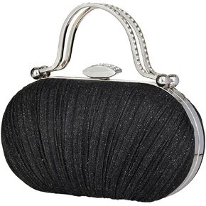 jessie Evening Bags and Clutches, Women's Evening Handbags Rhinestone Cocktail Prom Formal Clutch Purses for Women Wedding