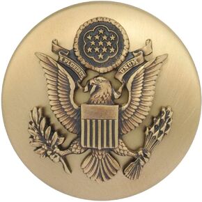 MEDALS OF AMERICA EST. 1976 US Army AGSU Enlisted Cap Device