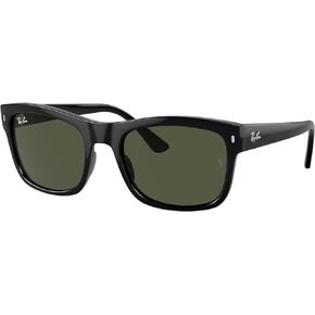 Ray-Ban RB4428F Square Sunglasses for Men for Women + BUNDLE With Designer iWear Complimentary Eyewear Kit