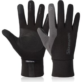 NewDoar Winter Gloves Touch Screen, Windproof Snow Gloves for Climbing Running Skiing Riding Cycling, Gloves for Men Women