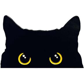 Peeking Curious Kitty Cat 1.75" Enamel Pin