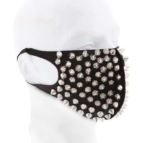 Spikes Face Mask Costume - Steampunk Face Mask with Spikes for Halloween, Costume Parties, and Themed Events